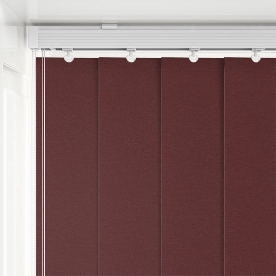 Touched By Design Optima Dimout Merlot Red vertical