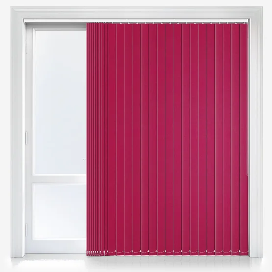 Deluxe Plain Deep Pink vertical
