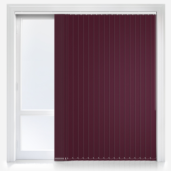 Touched by Design Deluxe Plain Plum vertical