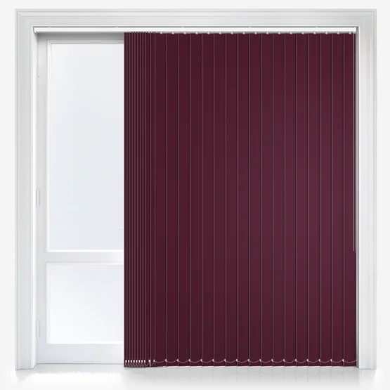 Deluxe Plain Plum vertical