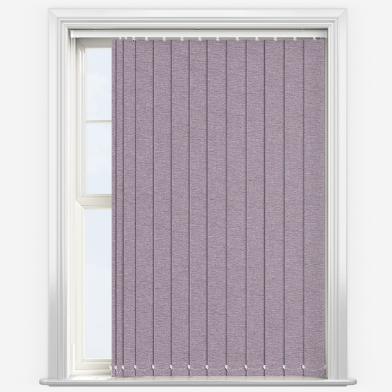 Quentin Mauve Vertical Blind