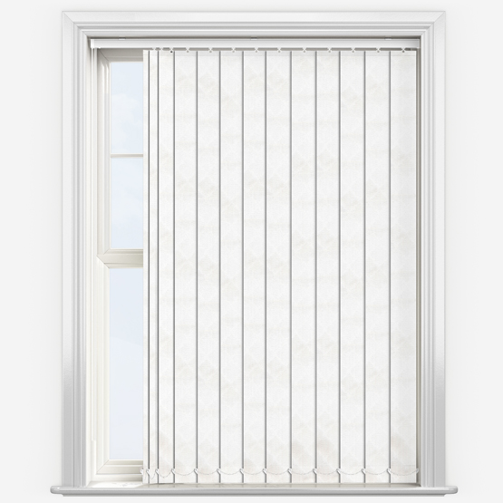 Sorrento White Vertical Blind