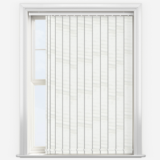 Kobe White Vertical Blind
