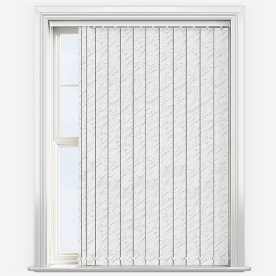 Sahara White Vertical Blind