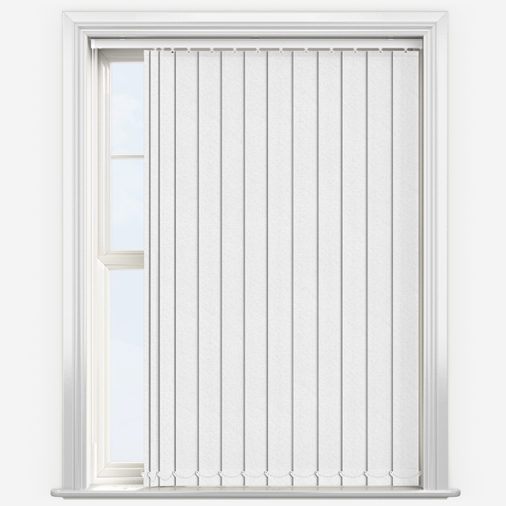 Cloud White Vertical Blind