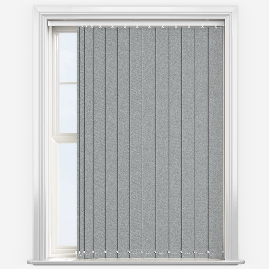 Leniro Blackout Dove Grey Vertical Blind