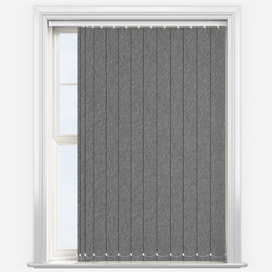 Leniro Blackout Mole Grey Vertical Blind