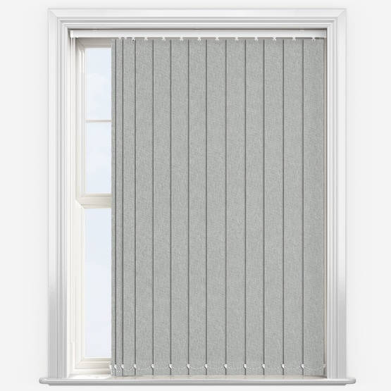 Leniro Blackout Pebble Grey Vertical Blind