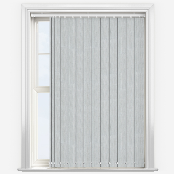 Herringbone Mist Vertical Blind