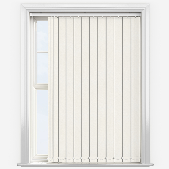 Carnival Blackout Ivory Vertical Blind