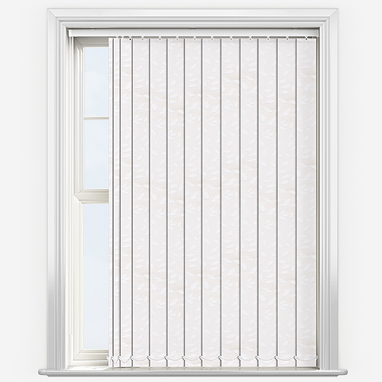 Chatsworth White Vertical Blind