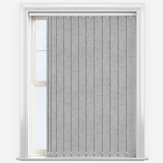 Oxford Blackout Grey Marble Vertical Blind