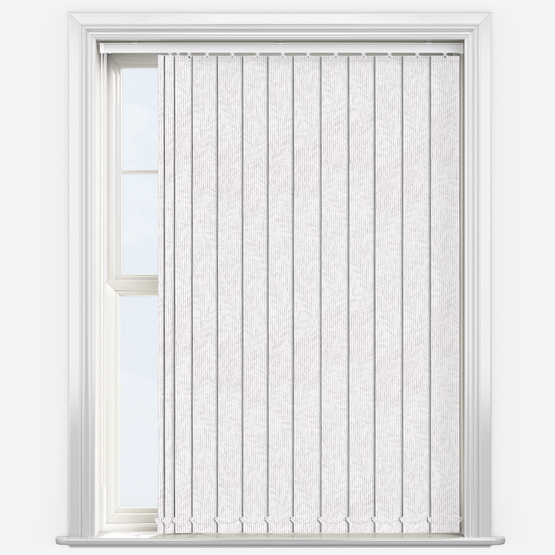 Petal White Vertical Blind