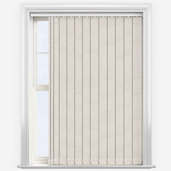 Trellis Cream Vertical Blind