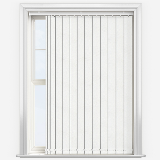 Tulip White Vertical Blind