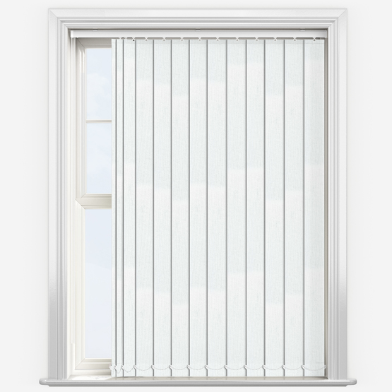 Absolute Blackout Prime White Vertical Blind