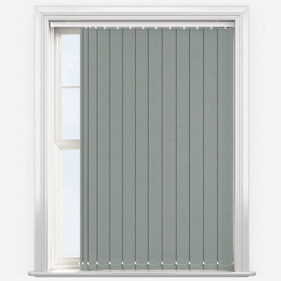 Deluxe Plain Dove Grey Vertical Blind