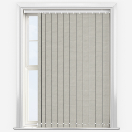 Deluxe Plain Parchment Vertical Blind
