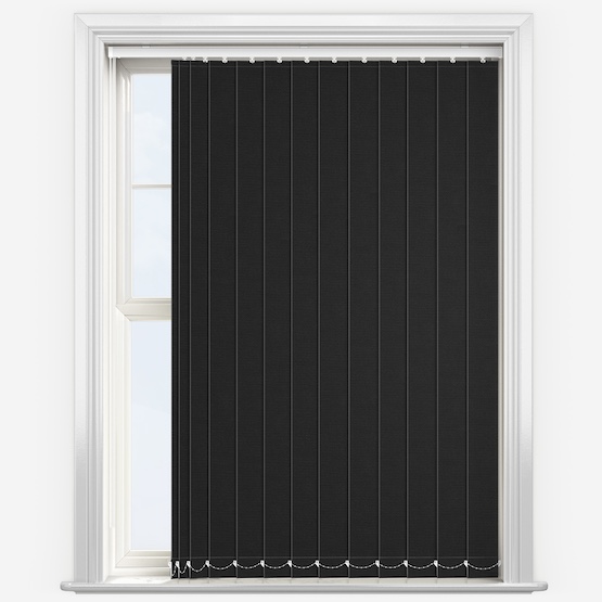 Optima Dimout Black Vertical Blind