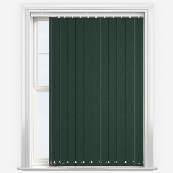Optima Dimout Hunter Green Vertical Blind