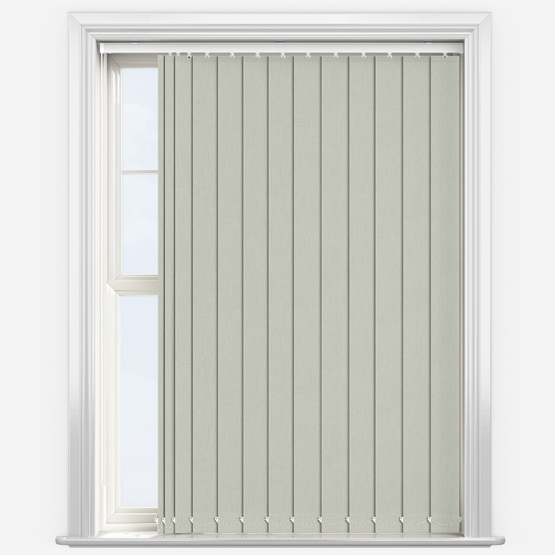 Optima Dimout Silver Grey Vertical Blind