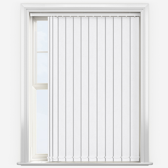 Optima Dimout White Vertical Blind