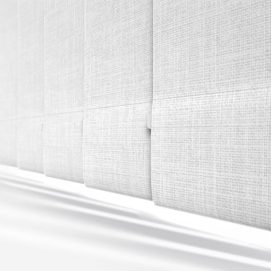 Touched By Design Voga White Textured vertical