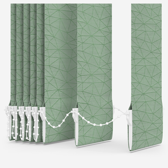 Celeste Emerald Vertical Blind Replacement Slats