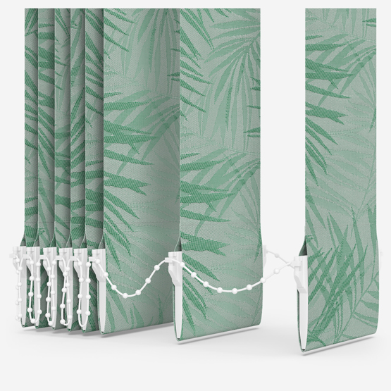 Hothouse Emerald Vertical Blind Replacement Slats