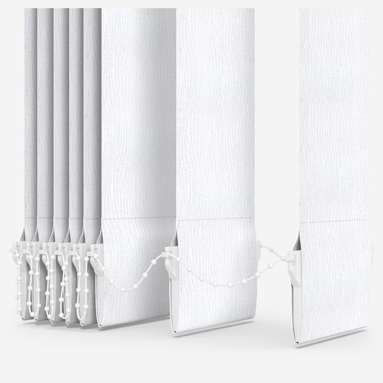 Lucca White Vertical Blind Replacement Slats