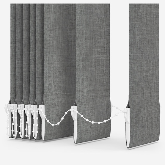 Leniro Blackout Mole Grey Vertical Blind Replacement Slats