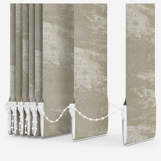 Argent Gold Vertical Blind Replacement Slats