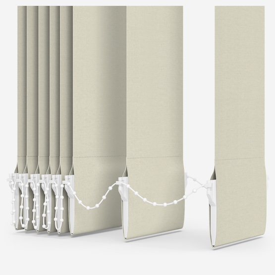 Pop Oatmeal Vertical Blind Replacement Slats