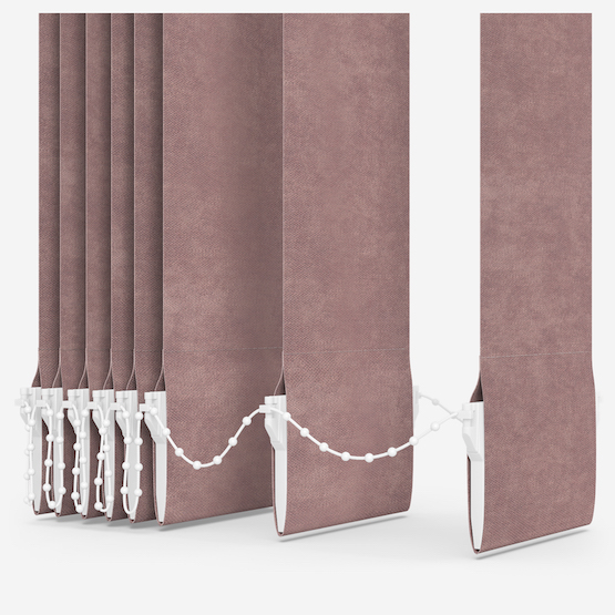 Windsor Blackout Blush Vertical Blind Replacement Slats