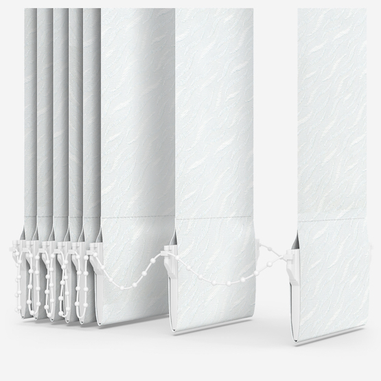 Zephyr White Vertical Blind Replacement Slats