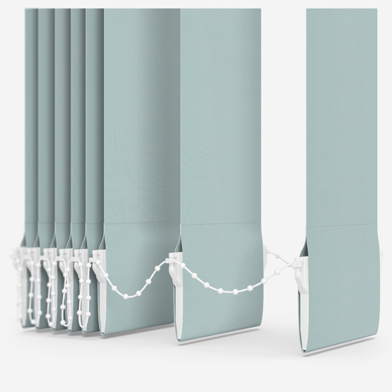 Deluxe Plain Duck Egg Vertical Blind Replacement Slats