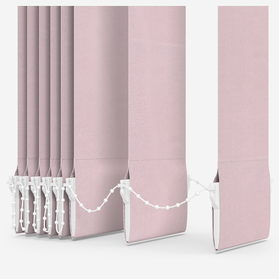 Supreme Blackout Peony Pink Vertical Blind Replacement Slats