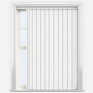 Tree Bark White Vertical Replacement Slats