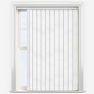 Cleo White Vertical Replacement Slats