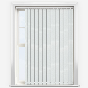 Deluxe Plain White Vertical Replacement Slats