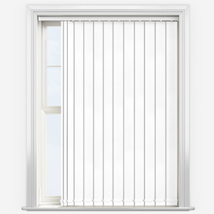 Luxor White Vertical Replacement Slats