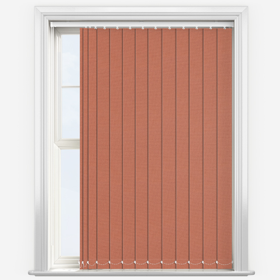 Pop Burnt Orange Vertical Replacement Slats