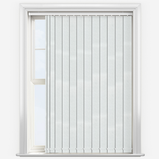 Deluxe Plain White Vertical Replacement Slats
