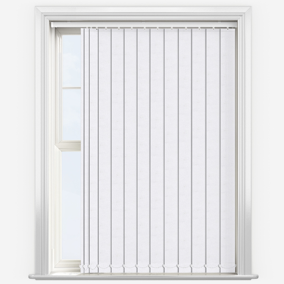 Deluxe Plain White Vertical Replacement Slats