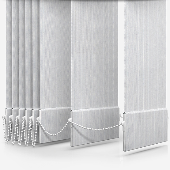Broadwell White Vertical Blind Replacement Slats