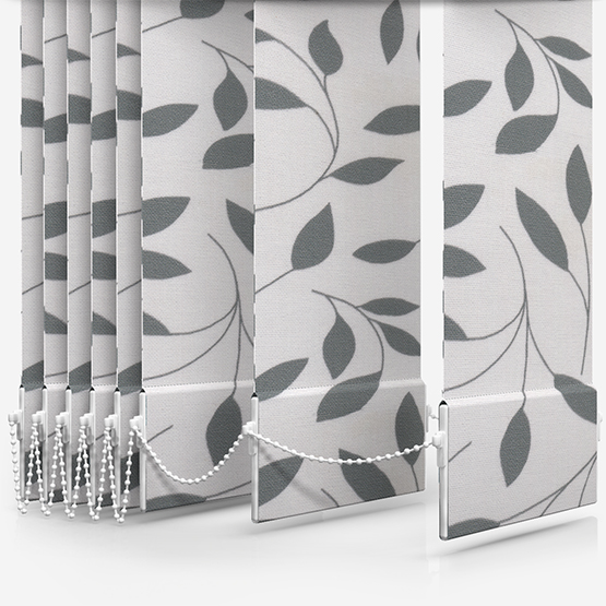 Chatsworth Grey Vertical Blind Blinds Direct