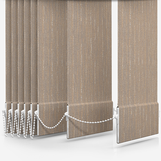 Valencia Champagne Vertical Blind Replacement Slats Blinds Direct