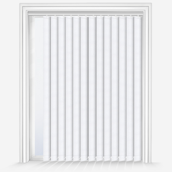 Lucca White Vertical Blind