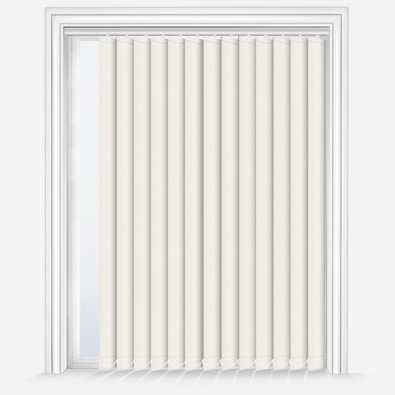 Carnival Blackout Ivory Vertical Replacement Slats