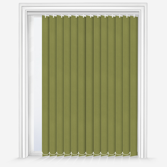 Optima Dimout Green Vertical Blind